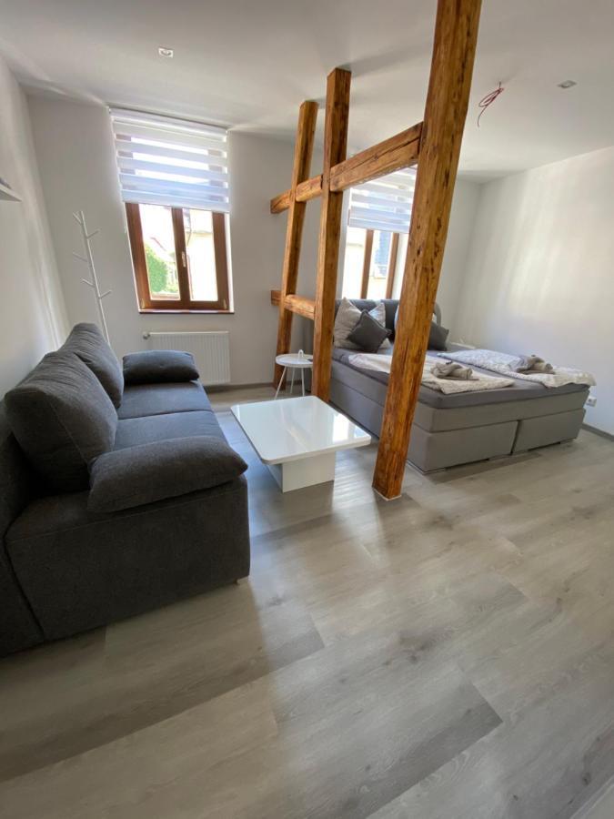 Gaestehaus Gluecksmoment Erfurt Bagian luar foto