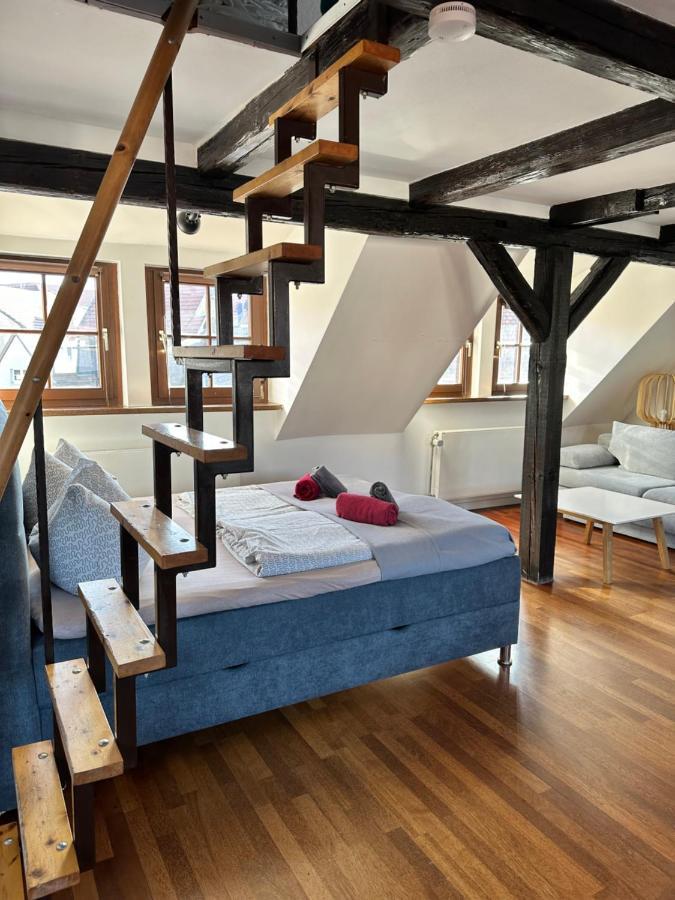Gaestehaus Gluecksmoment Erfurt Bagian luar foto