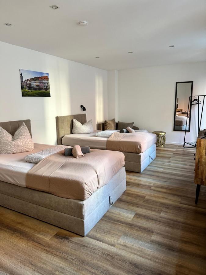 Gaestehaus Gluecksmoment Erfurt Bagian luar foto