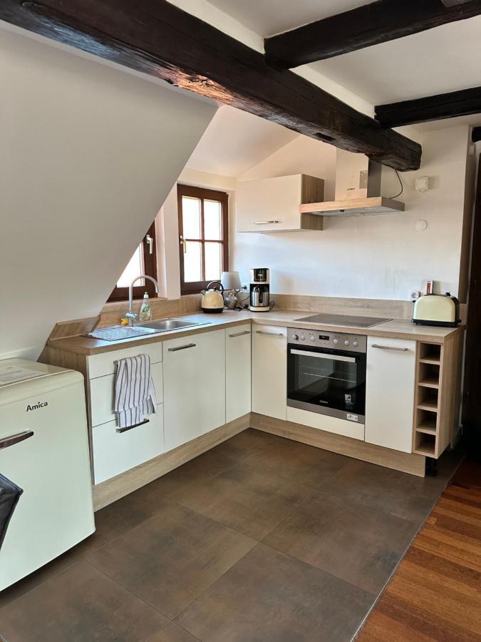 Gaestehaus Gluecksmoment Erfurt Bagian luar foto