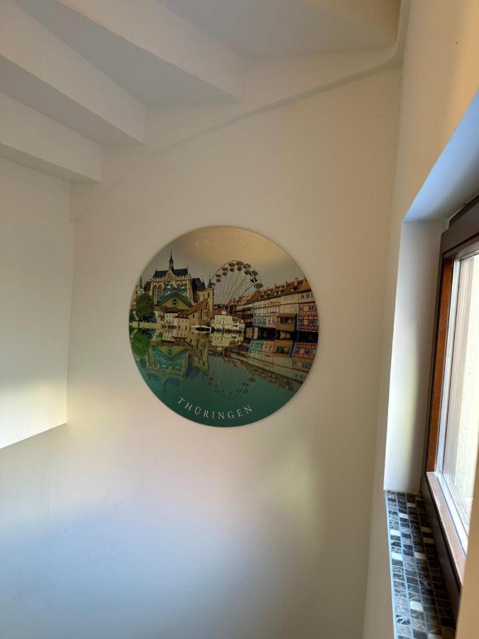 Gaestehaus Gluecksmoment Erfurt Bagian luar foto